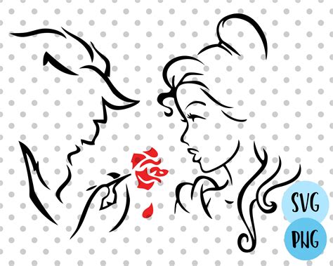 Beauty And The Beast Svg Belle Svg Belle Clipart Disney Beauty And