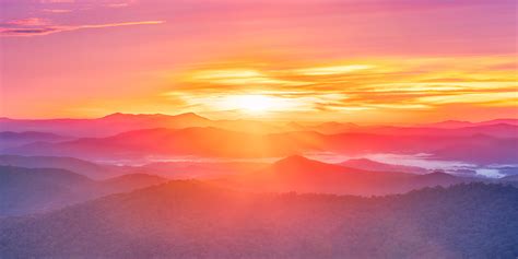 Smoky Mountain Sunrise Photography By Mark H Brown