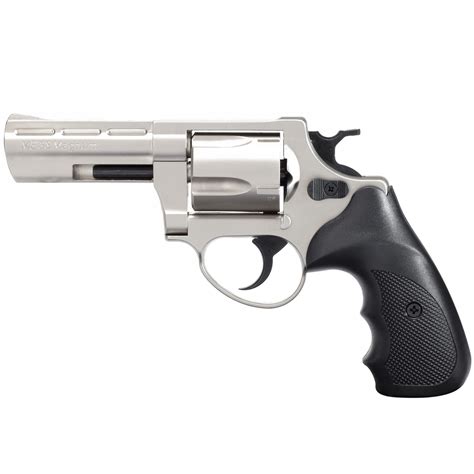Me38 Magnum Schreckschuss Revolver Matt Vernickelt 9mm Rk Kotte