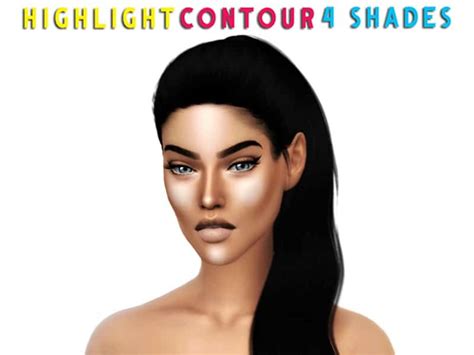 Sims 4 Cc Face Highlight Howbda