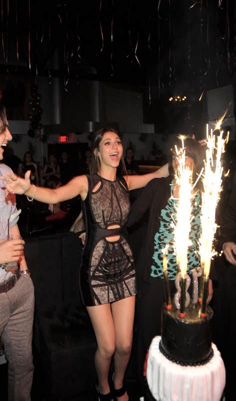 Red Carpet Dresses Victoria Justice Celebrating Her 18th Birthday 2011