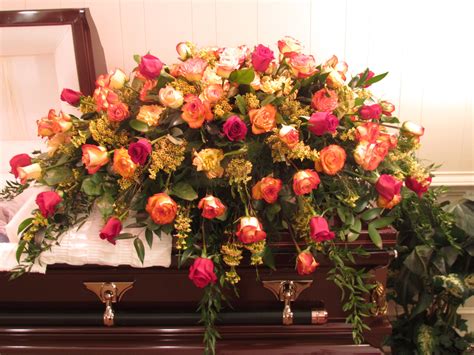 Ane Kristiansen Funeral Casket Flowers Perth Sympathy Casket Flora
