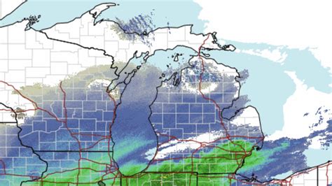 Michigan Winter Storm Warning Live Radar Traffic