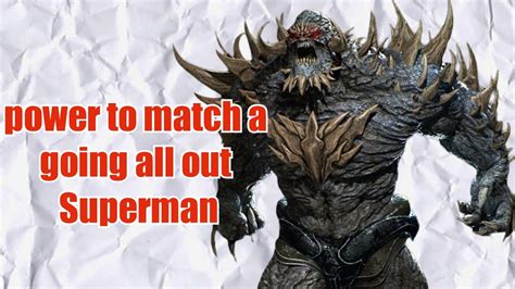 How Strong Is Doomsday Dc Comics Youtube