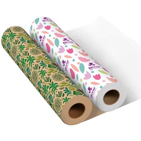 Wrapping Paper Rolls 500mm X 50m Custom Print Cup And Carry