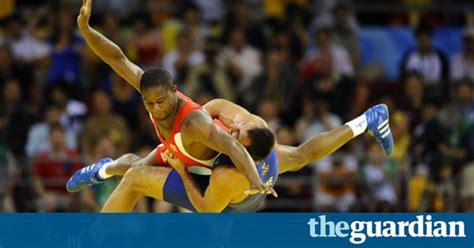 Olympics Tom Jenkins At The Greco Roman Wrestling Sport The Guardian