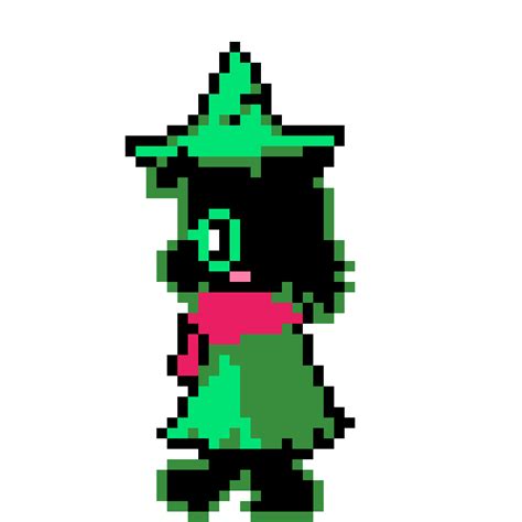 Pixilart Ralsei Side Walk By Martego