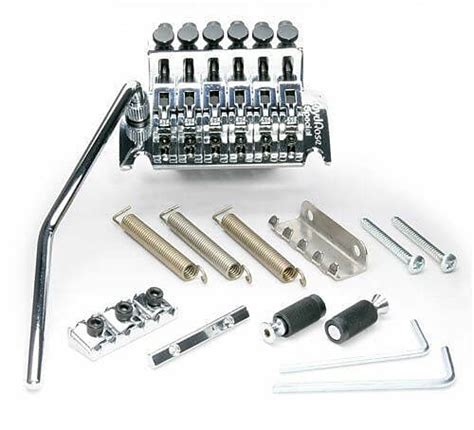 New Floyd Rose Special Locking Tremolo Bridge Chrome And R3 Nut Reverb