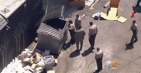 Officials Identify Woman Found Dead In West Hollywood Dumpster Cbs Los Angeles