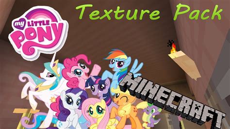 Minecraft My Little Pony Texture Pack Review Youtube