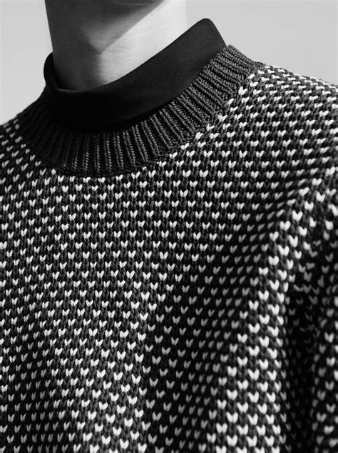 Cos New Season Textures Knitwear Fashion Knitwear Men Rib Stitch