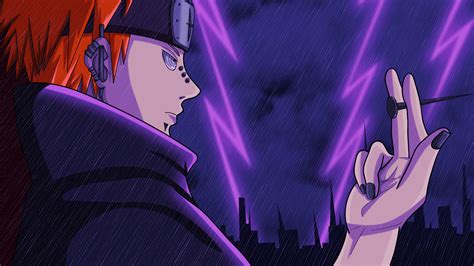 Naruto Pain Purple Background Hd Naruto Wallpapers Hd Wallpapers