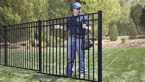 Before installing a fence gate,you need to be sure about the place where you want to install the gate. Lowe's helpful hints on installing aluminum fencdes ...