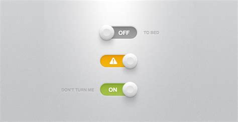 Free 15 Toggle Button Designs In Psd