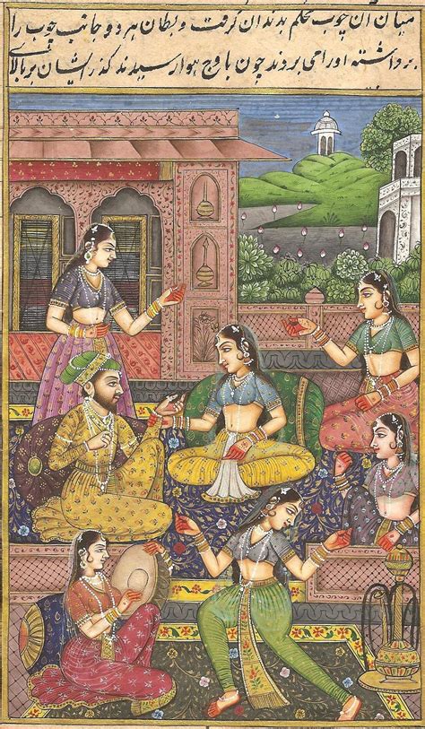 Mughal Empire India Painting Indian Traditional Paintings