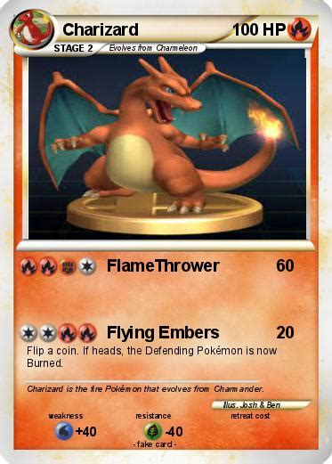 Pokémon Charizard 5901 5901 Flamethrower My Pokemon Card