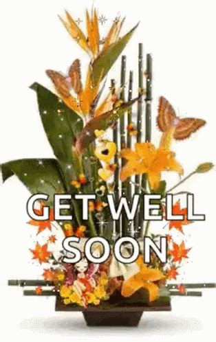 Get Well Soon Flowers Gif Getwellsoon Flowers Feel Discover Share