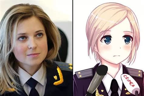 Next Putin Iron Princess Of Crimea Who Became Manga Sex Symbol In Japan Takes Next Step To