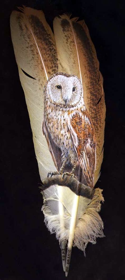 An Amazing Hobby Of Painted Feathers 40 Examples Bored Art