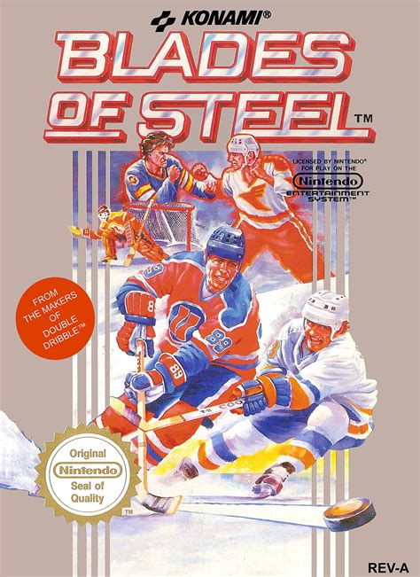 Blades Of Steel Video Game Box Art Id 202806 Image Abyss