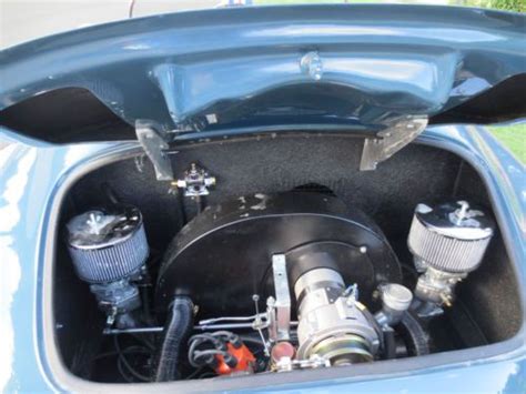 Find New 1957 356 Carrera Porsche Speedster Original Aqua Blue Color