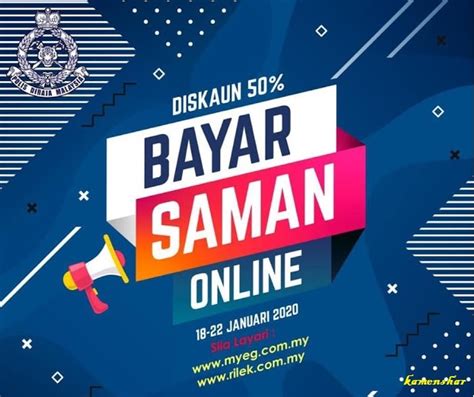 Pay summons online/ bayar saman online click then this page will for a first timer, you will have to register after log in, click 'check. Cara Semak Saman Dengan Rilek selain MyEG - KamenShar