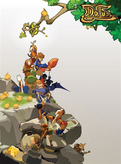 Poster Characters And Art Dofus