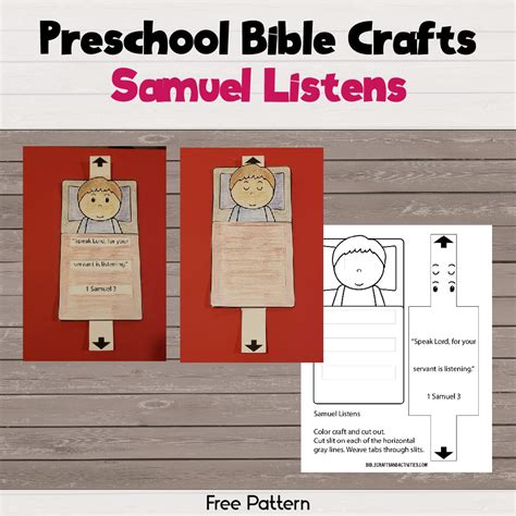 Samuel Listens Craft Bible Crafts Shop