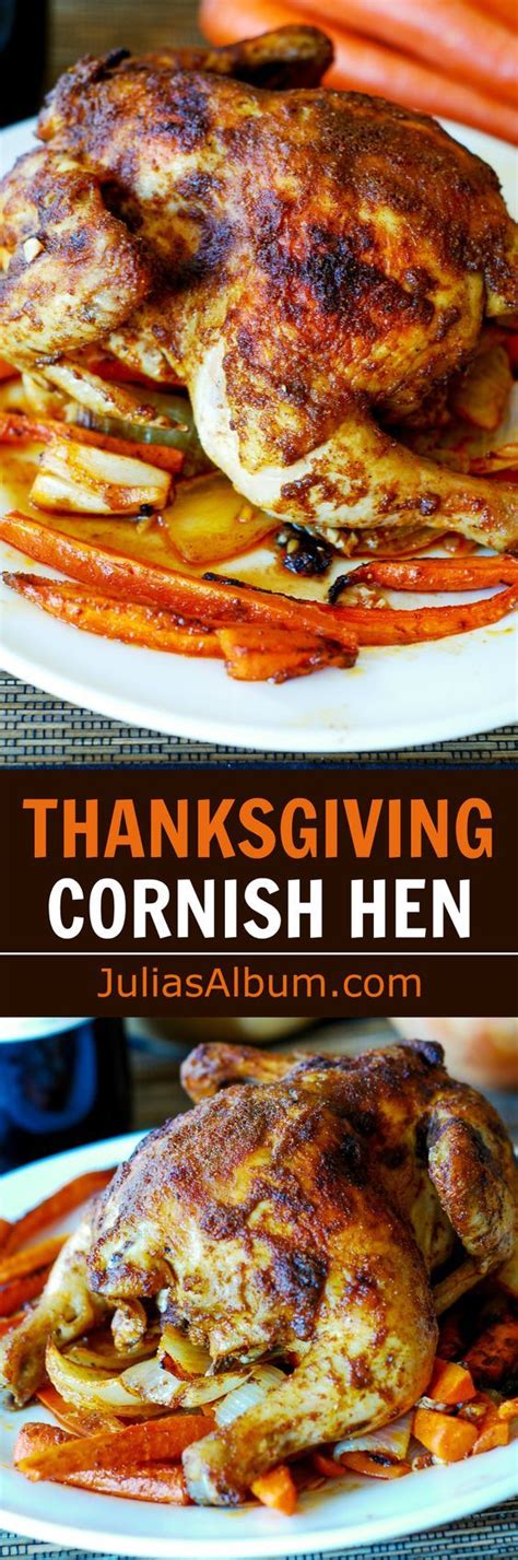 See more ideas about cornish hen recipe, recipes, food. Roasted Cornish Hen #Thanksgiving #maindish #recipe ...