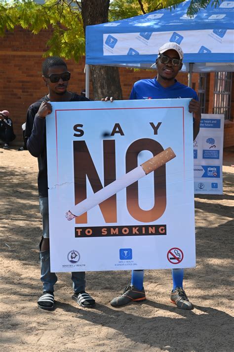 Men For Health Anti Tobacco Campaign
