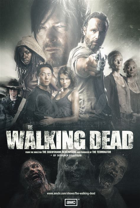 The Walking Dead By Designer Dhulfiqar On Deviantart
