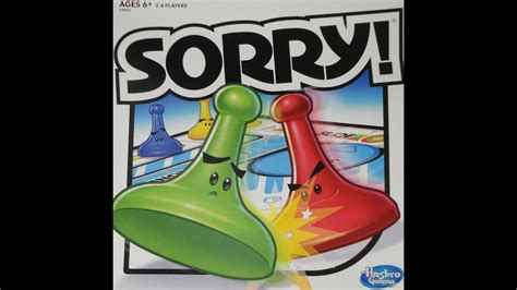 Whats Inside Sorry Board Game 2016 Hasbro Youtube