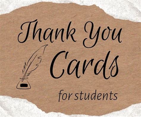 5 Best Thank You Cards For High School And College Studentscollege Raptor