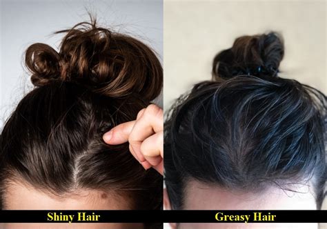 Greasy Hair Vs Shiny Hair How To Tell The Difference Hairstylecamp