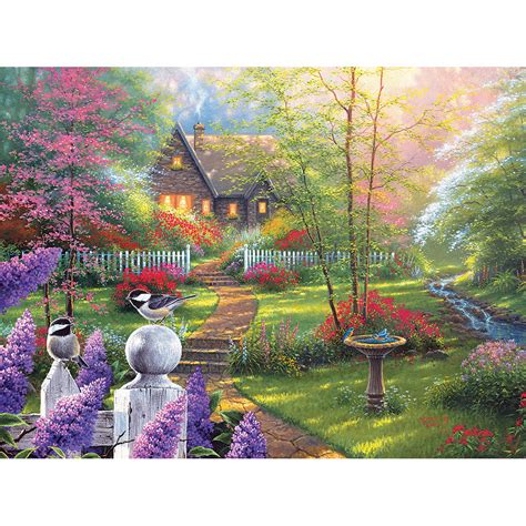 Secret Cottage Garden 500 Piece Jigsaw Puzzle Spilsbury