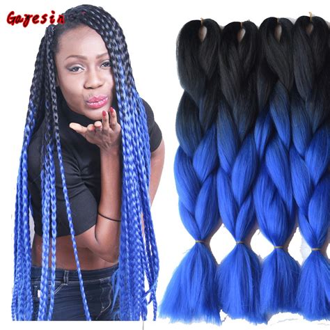 2460cm Wholesale Fashion Ombre Jumbo Braid Hair Extension African