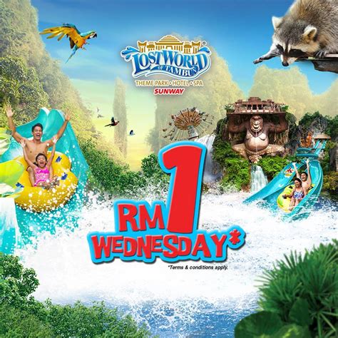 Lost world of tambun is malaysia's premiere action and adventure family holiday destination. Lost World Of Tambun 2nd Entrance Ticket RM1 Every ...