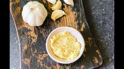Garlic Paste Recipe Minute Blender Recipe Youtube