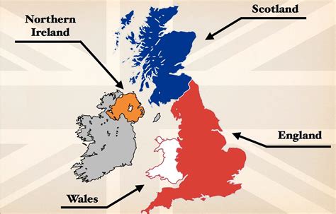 Diferencias entre UK Gran Bretaña e Inglaterra Gran bretaña