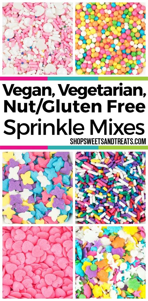 Vegan Sprinkles And Sprinkle Mixes Sweet Sprinkles Sweets And Treats