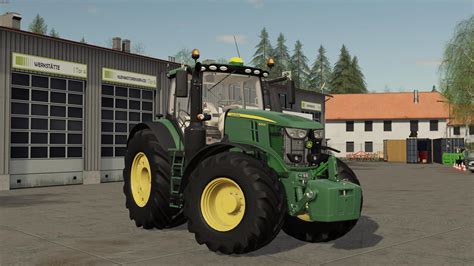 John Deere 6r V1000 Fs19 Farming Simulator 22 мод Fs 19 МОДЫ