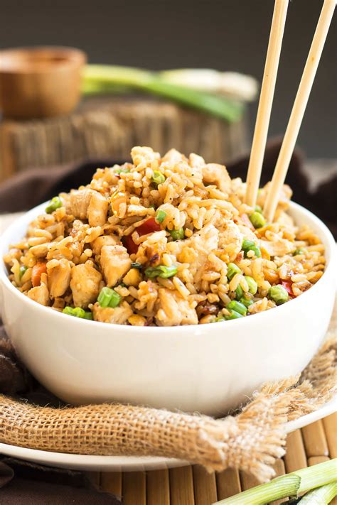 Gluten Free Chicken Fried Rice Simple Easy Fried Rice Recipe