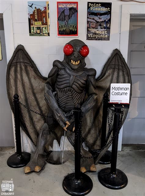 Mothman Museum Point Pleasant West Virginia Strange Carolinas The