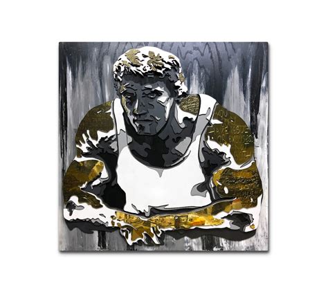 Wood Picture Of Arnold Schwarzenegger Wall Picture Pop Art Etsy