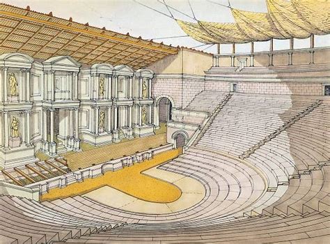 Proscenium Arch Of The Grand Ducal Theatre In Parma Illustration