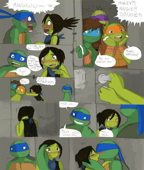 Leo And Mona Pg 12 Teenage Mutant Ninja Turtles Art Tmnt Art Tmnt