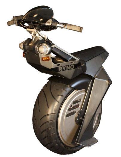 Ryno Motors Unicycle Brings Aggressive One Wheeled Styling Electric