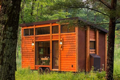 A tiny house on wheels doesn't need a huge lot. ESCAPE Tiny Home on Wheels Sale - Tiny House Blog