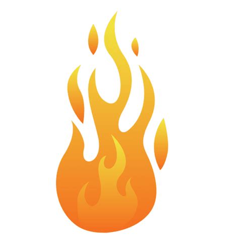 Fire Cartoon Flame Illustration Transparent Png And Svg Vector File