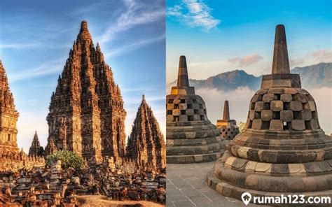 Perbedaan Ciri Khas Candi Hindu Dan Candi Budha Bentuk Atap Hingga